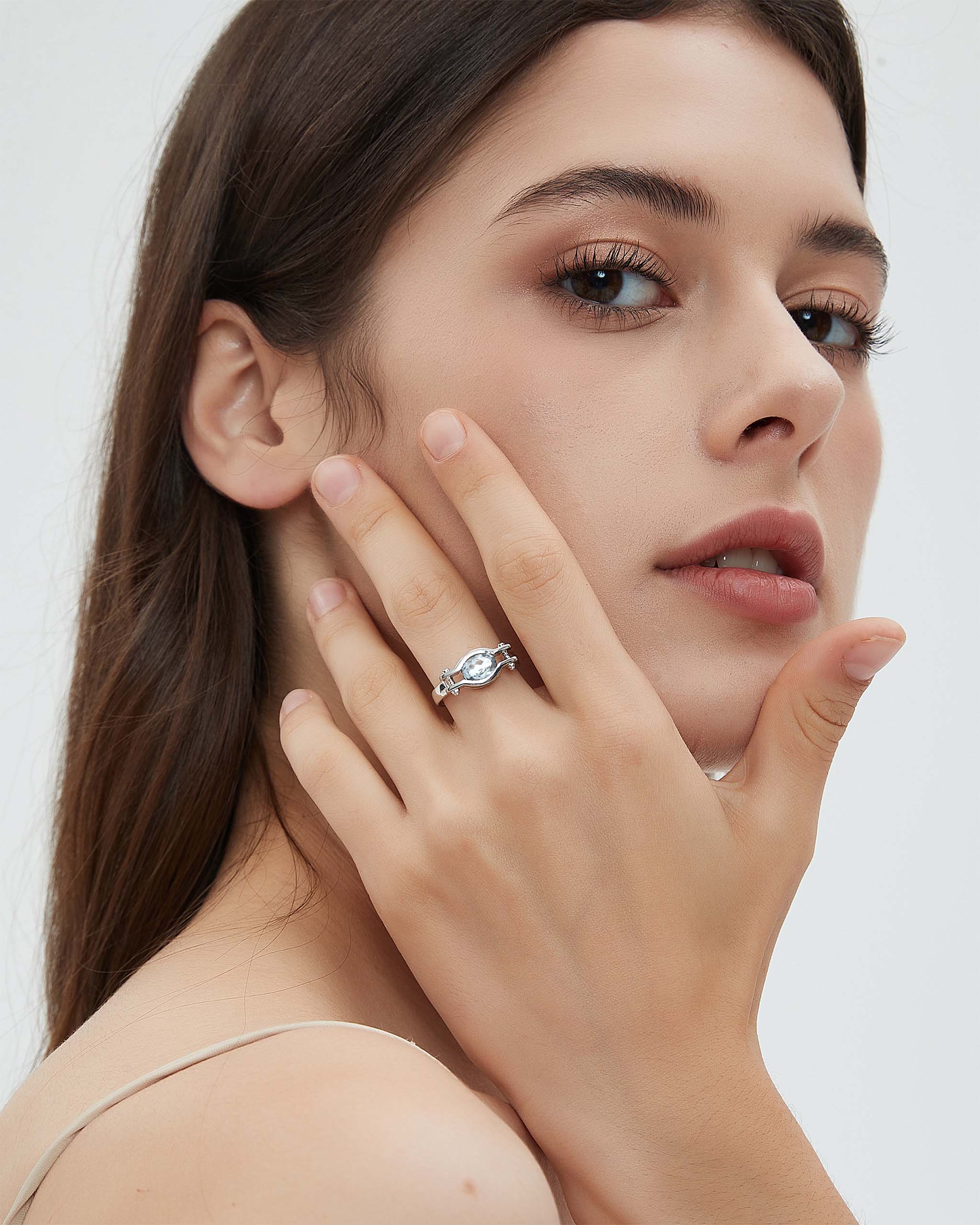 Skyrim Korean Style Boho Flower Rings for Women Stainless Steel Adjustable  Engagement Finger Ring 2024 Jewelry Mother Day Gift - AliExpress